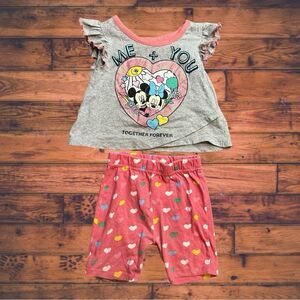 5 for $25🔥12 Months Baby Girl Disney Baby Pajama Set